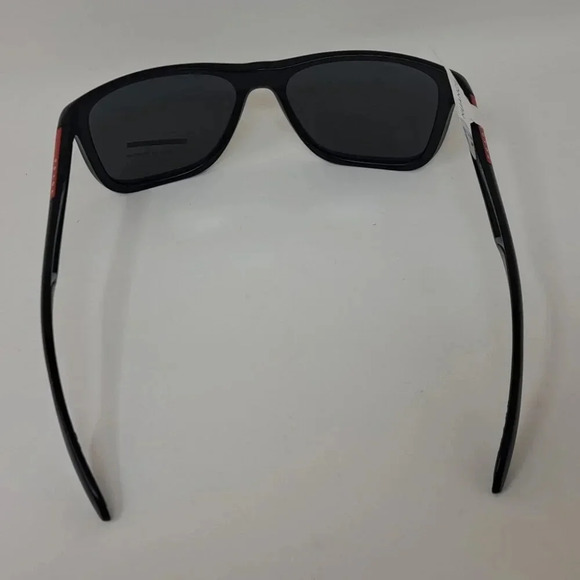 NWT Prada Linea Rossa Black  Black Sport Rectangle SPS 04O 1BO-1A1 58-16-140 - Picture 15 of 16